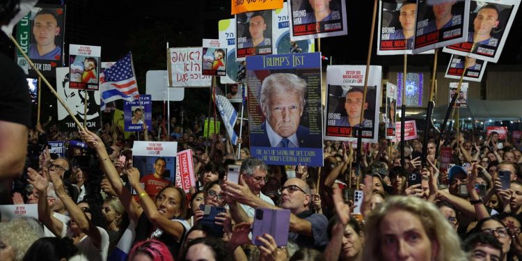 jubel-fuer-trump,-pfiffe-fuer-netanjahu-in-tel-aviv