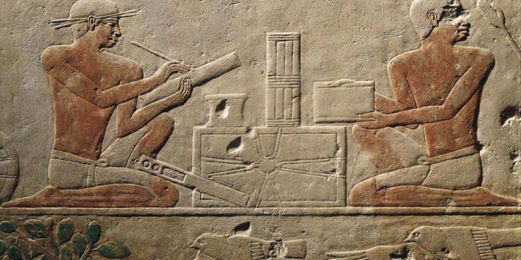 so-ungesund-war-antike-schreibarbeit