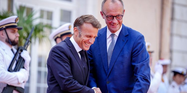 Vermittlerländer sind positiv: Merz und Macron sehen Gaza-Frieden "in greifbarer Nähe"