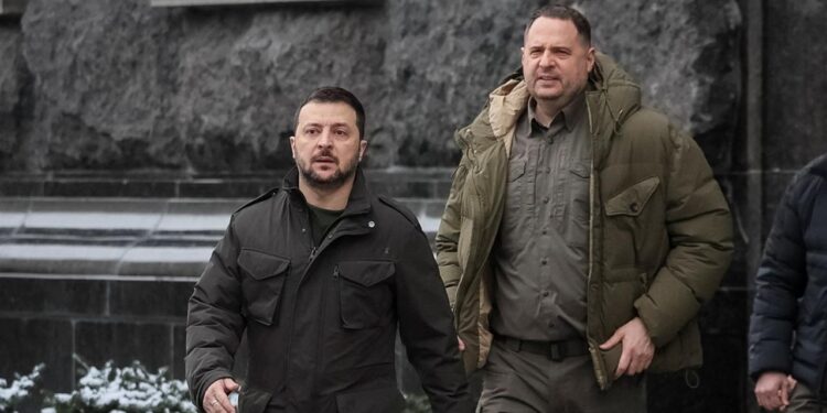 selenskyj-verliert-engsten-vertrauten:-praesidialamtschef-tritt-ab