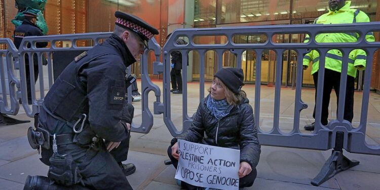 protest-von-palestine-action:-greta-thunberg-in-london-festgenommen