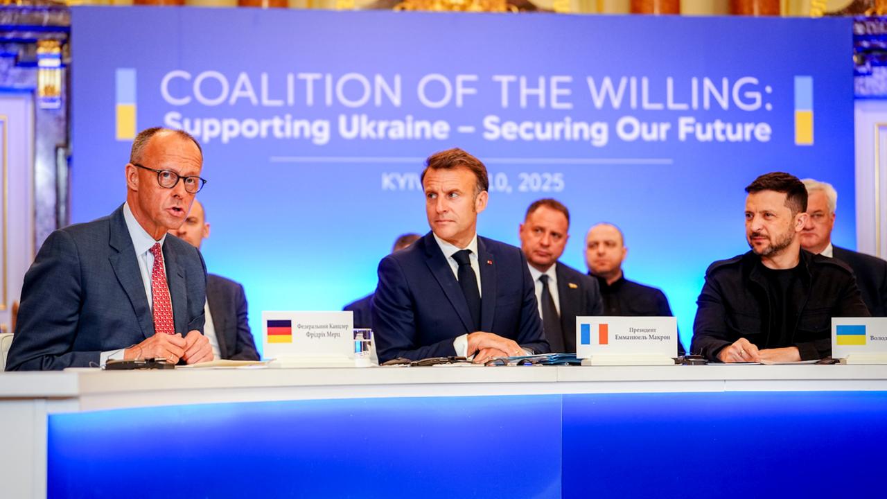 ukraine-krieg:-treffen-von-merz,-macron,-starmer-und-selenskyj-in-london